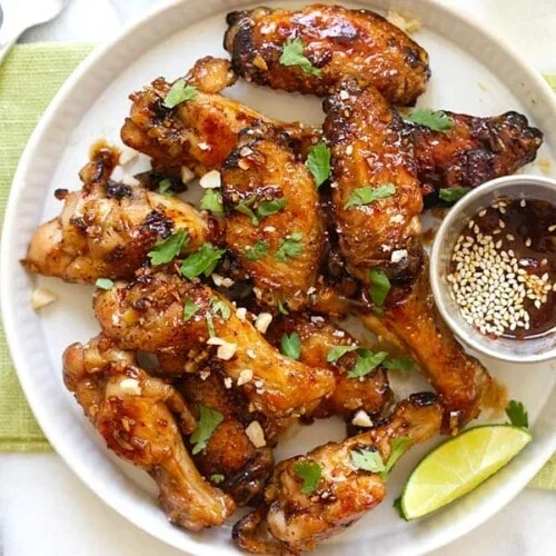 Sticky Asian Wings