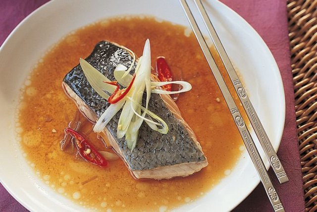 Steamed Fish & Ginger